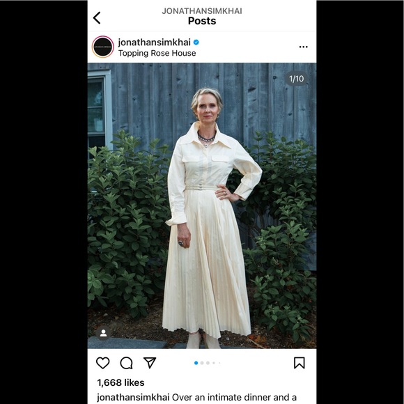 2021 summer Jonathan Simkhai yuri Dress - Picture 2 of 9